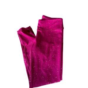 DSG Pink Sparkle athletic leggings size 8/9